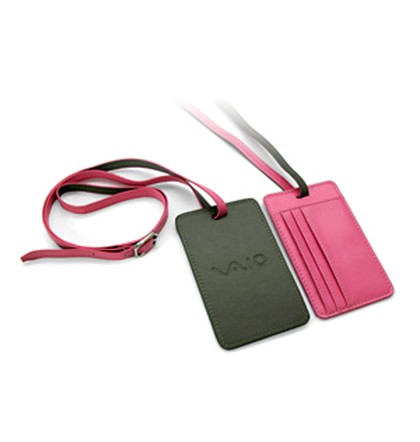 Customize PU Card Holder with Lanyard