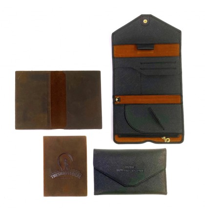 Leather or PU Passport Holder/ RFID Wallet